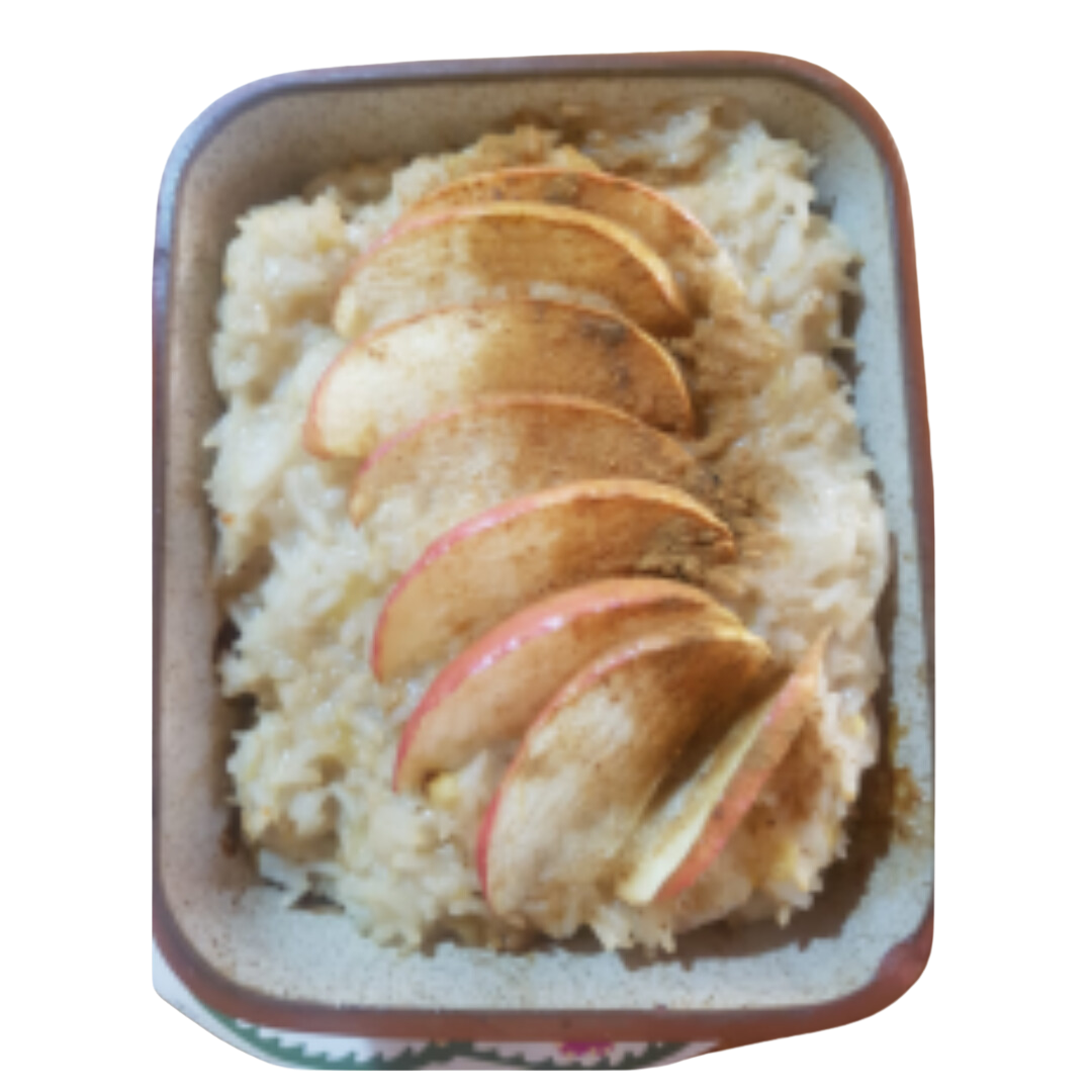 Baked Apple Rice – Holistically You